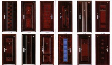 Популярные модели металлических дверей