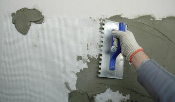 Фото армирующей сетки для укладки декоративного камня, remstd.ru