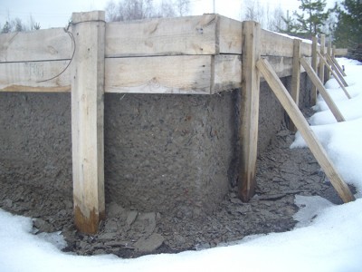 Строительство фундамента зимой, 7fh.ru