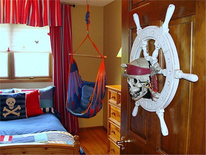 Комната подростка в морском стиле