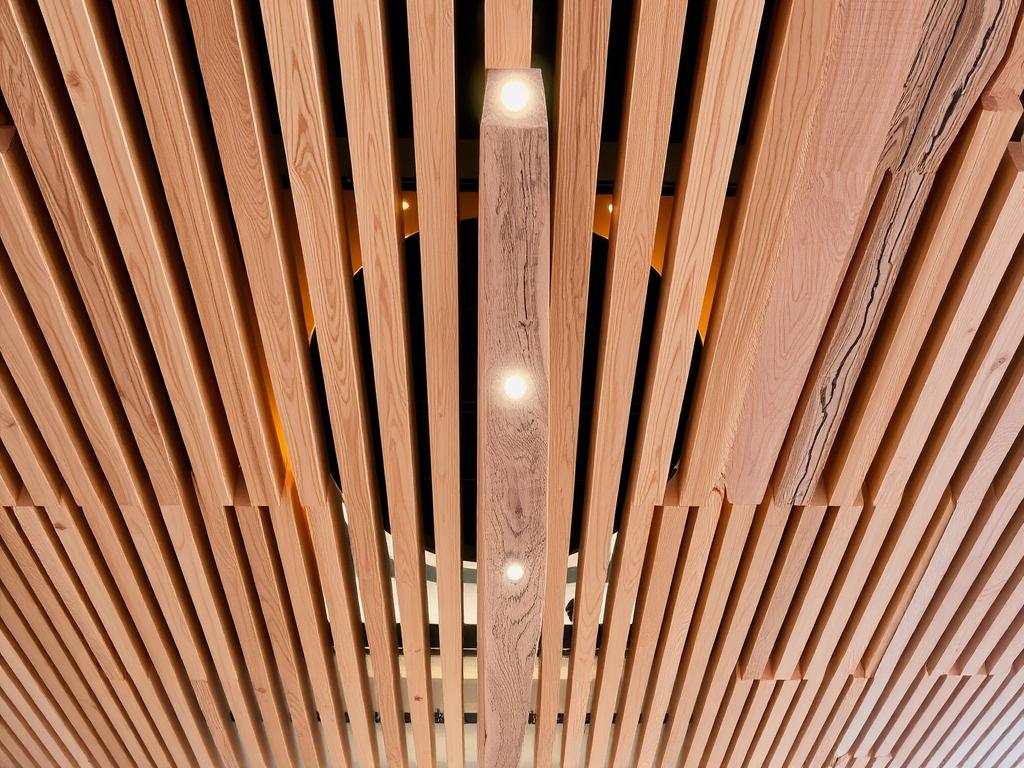 slatted ceilingфото