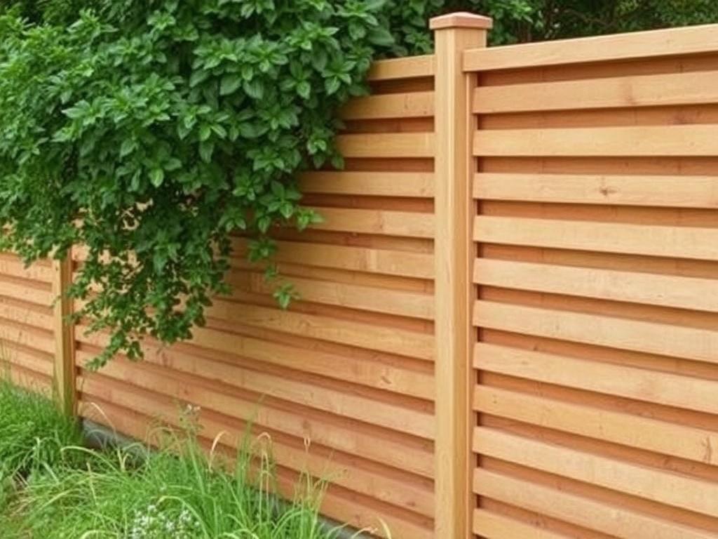 Заборы из ламелей: почему это кажется простым, а работает умно