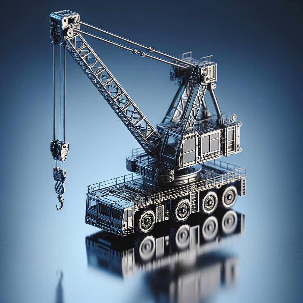 Мини кран паук: маленький гигант строительной площадки