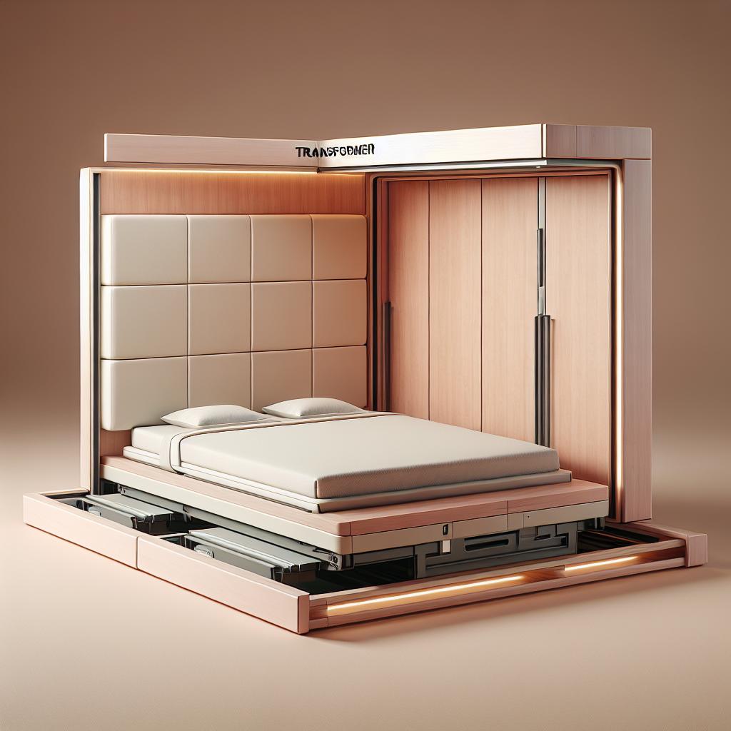 Кровати-трансформеры: маленькие хитрости для большого удобства